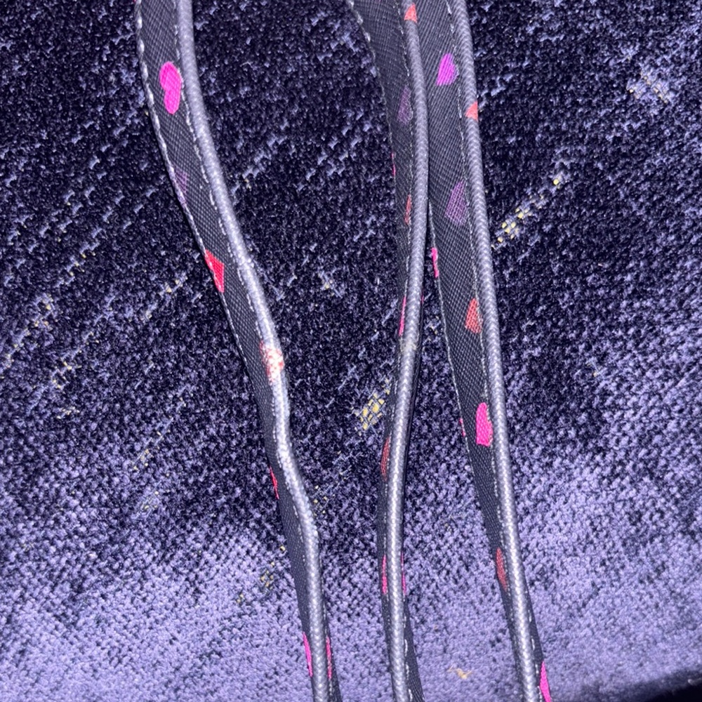 Chic Heart-Patterned Backpack With Bow - image 7